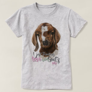 GOAT LOVE I Just Freaking LOVE Baby Goats OK T-Shirt
