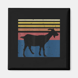 Goat Lover Gifts Vintage Retro Funny Farmer Farm Magnet
