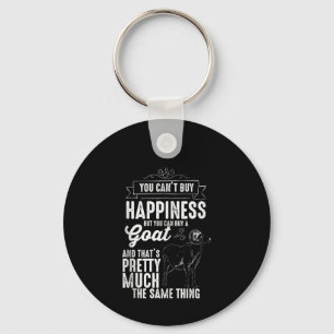 Goat Lover Goat Gift Key Ring