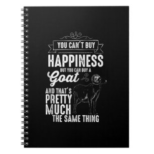 Goat Lover Goat Gift Notebook