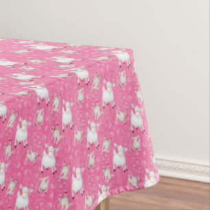 GOAT Lover   Too Many Goats GetYerGoat™ Tablecloth