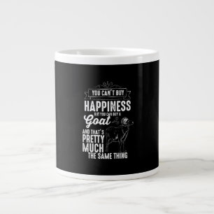 Goat Lover You Cant Buy Happiness Large Coffee Mug
