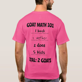 Goat Math 101 T-Shirt
