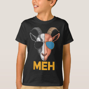 Goat Meh Funny Goat Lover Farmer Gift T-Shirt