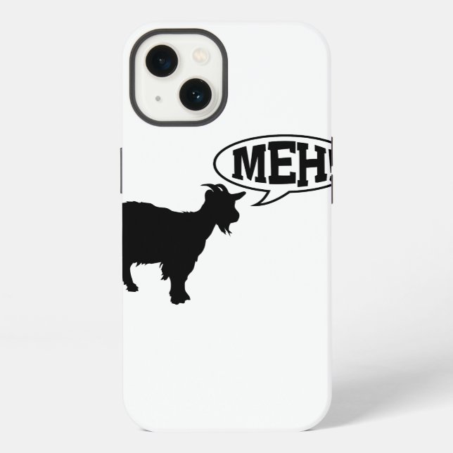 Goat Meh iPhone Case (Back)