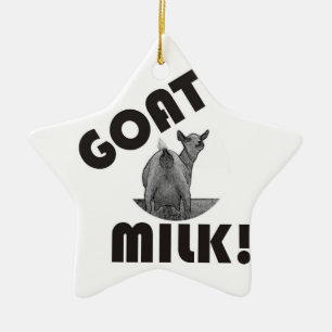 GOAT MILK STAR CHRISTMAS ORNAMENT