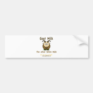Goat Milk, The Other White Milk Producst Bumper Sticker
