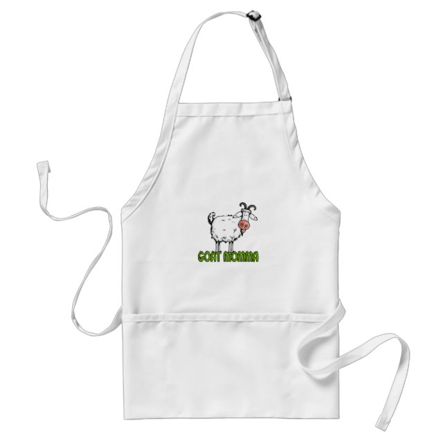 goat momma standard apron (Front)