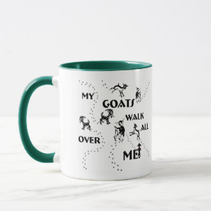 Goat Mugs and Goat Drinkware