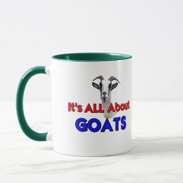 Goat Mugs and Goat Drinkware (Left)