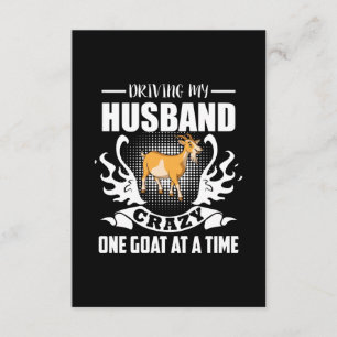 Goat Mum Goat Momma Goat Mum Gifts Goat Mum Gift Enclosure Card