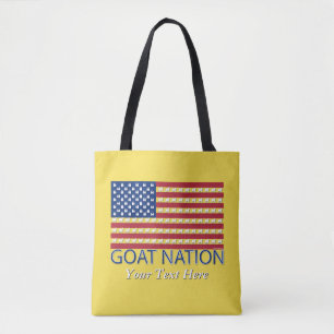GOAT NATION The American Goat  GetYerGoat™ Tote Bag