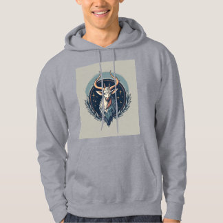Goat of Hope: Inspiring Nature-Themed T-Shirt Hoodie