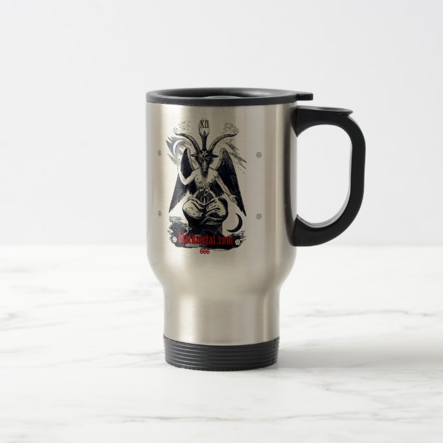 Goat of Mendes Travel Mug (Right)