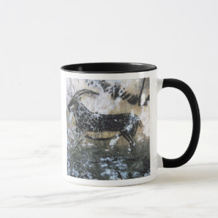 Goat or Chamois, rock painting in the Black Room, Mug