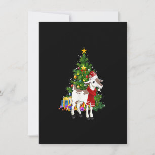 Goat Ornament Decoration Christmas Tree Xmas Pajam Invitation