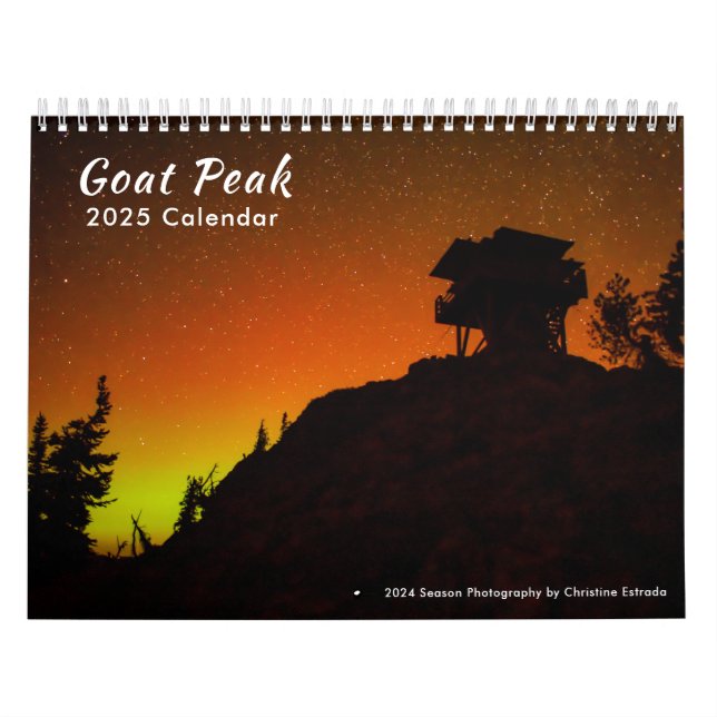 Goat Peak Fire Lookout - 2025 Calendar (Cover)