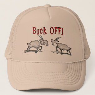 Goat Pet Farm Animal Buck Off for Men Gifts Dad Trucker Hat