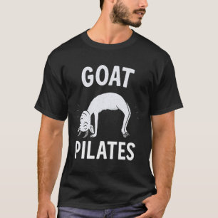 Goat Pilates Funny Yoga Workout Instructor Fitness T-Shirt