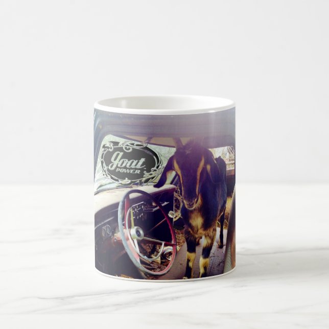 Goat Power Morphing Mug (Center)