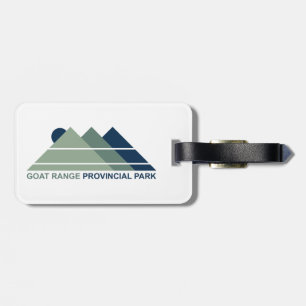 Goat Range Provincial Park Mountain Sun Luggage Tag