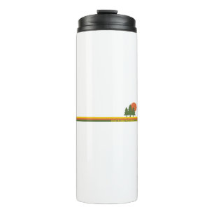 Goat Range Provincial Park Pine Trees Sun Thermal Tumbler