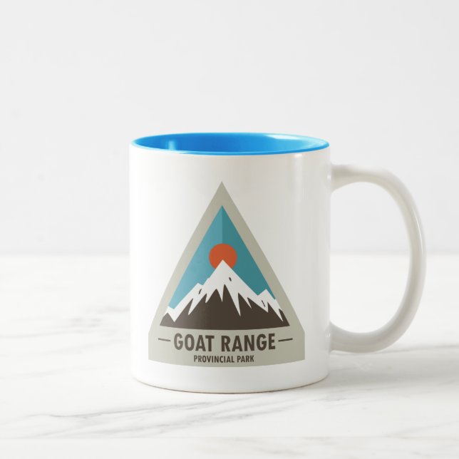 Goat Range Provincial Park Two-Tone Coffee Mug (Right)