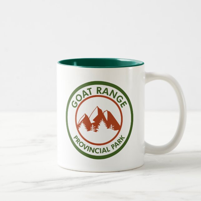 Goat Range Provincial Park Two-Tone Coffee Mug (Right)