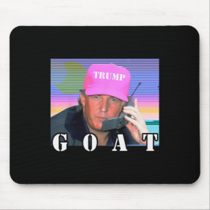 Goat Republican Conservative Trump 2024 Funny  Mouse Mat