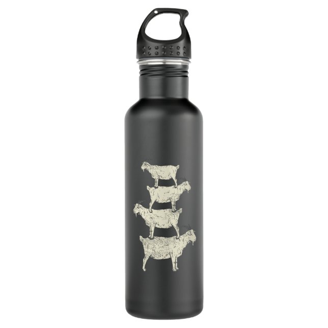 Goat Retro 710 Ml Water Bottle (Front)