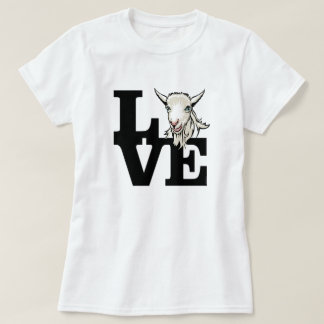 GOAT | Retro L O V E No Horns T-Shirt