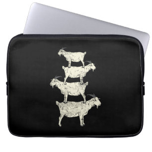 Goat Retro Laptop Sleeve