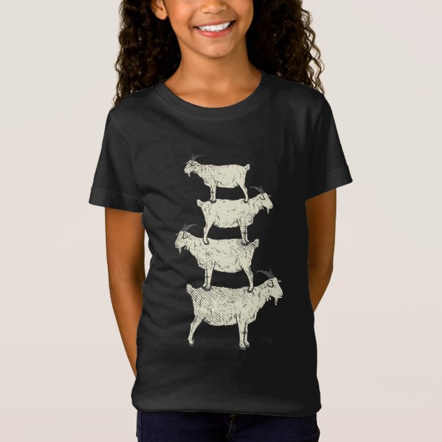 Goat Retro T-Shirt (Front)
