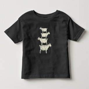 Goat Retro Toddler T-Shirt