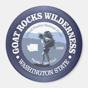 Goat Rocks Wilderness (BG) Magnet