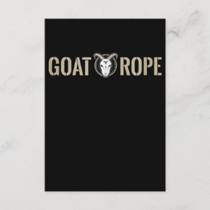 Goat Rope Goat Decoration Goat Gift Enclosure Card