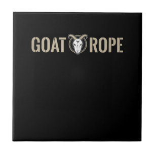 Goat Rope Goat Decoration Goat Gift Tile
