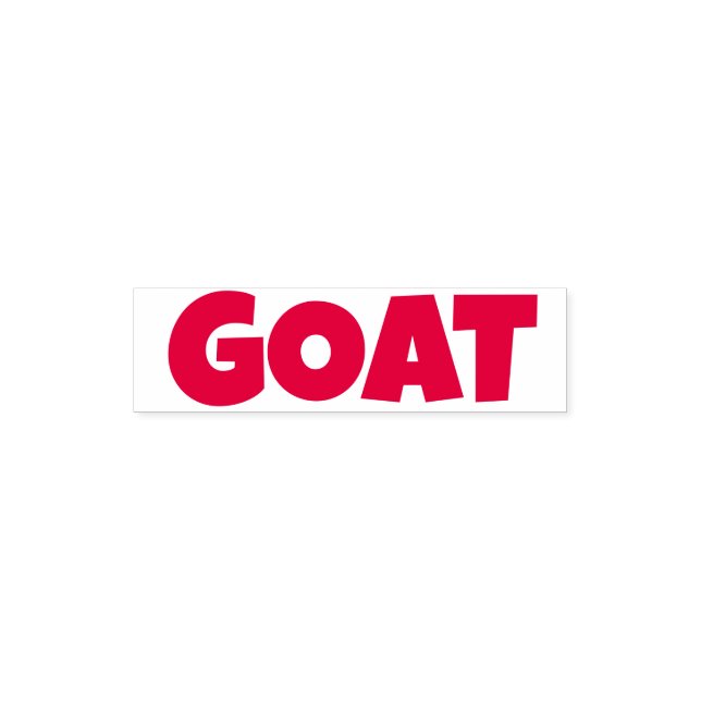 GOAT SELF-INKING STAMP (Design)