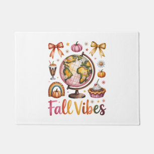 Goat Shirt Country Pumpkin Doormat