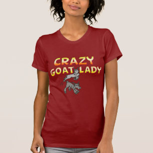 Goat shirt Crazy Goat Lady 6