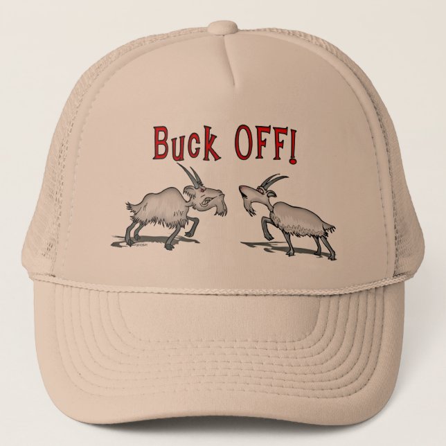 Goat Shirts for Dads Trucker Hat (Front)