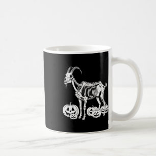 Goat Skeleton Birthday Halloween Mens Womens Kids Coffee Mug