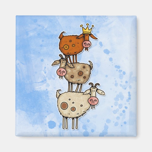goat stack magnet (Front)