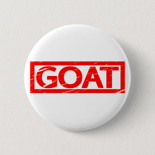 GOAT Stamp 6 Cm Round Badge
