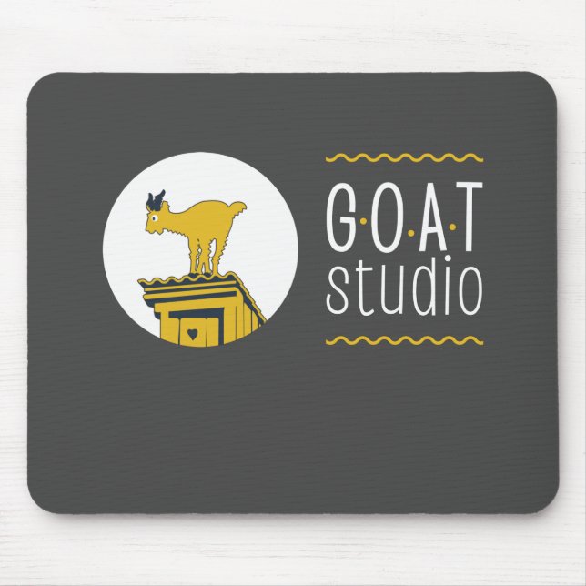 Goat Studio - muismat  Mouse Mat (Front)