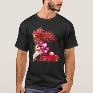 Goat Sunglasses Hearts Tree Pickup Truck Farmer  C T-Shirt