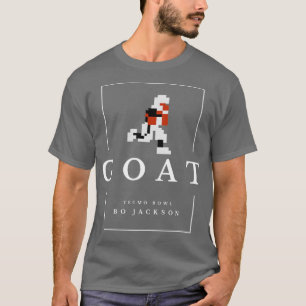 GOAT Tecmo Bowl Bo Jackson T-Shirt