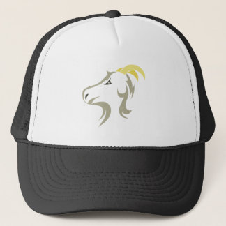 goat trucker hat