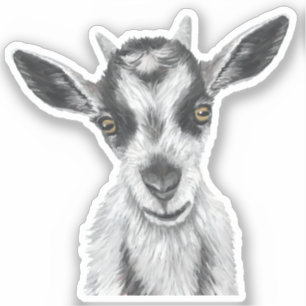 Goat Vinyl Sticker