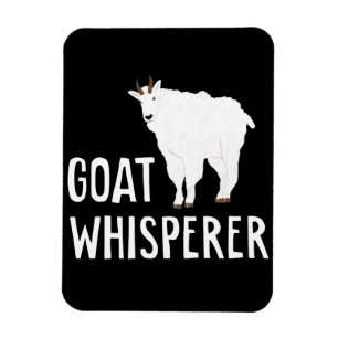 Goat Whisperer Funny Goat Farm Tshirt Pet Goat Magnet